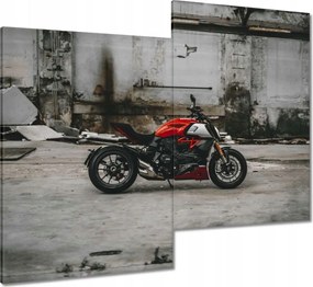 Vászonkép 80x70 Piros Ducati Motorkerékpár