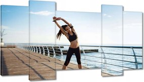 Képek 120x65 Tengerparti jóga