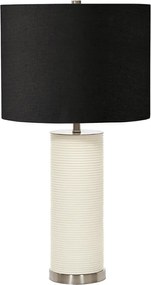 Elstead Lighting Ripple RIPPLE-TL-WHT-B Asztali lámpa 1x60W/E27