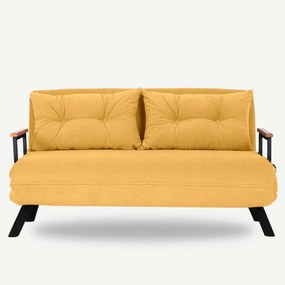 Kanapé futon  Sandy (mustár). 1062309