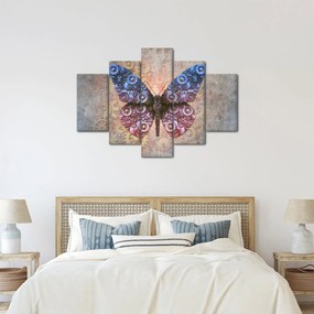 Kép - Steampunk pillangó (150x105 cm)