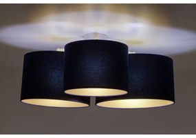 Duolla - Mennyezeti lámpa ROLLER TRIO 3xE27/60W/230V kék