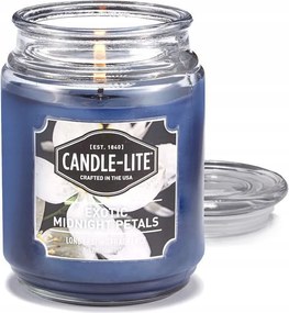 Virágos növényi viaszból készült illatgyertya