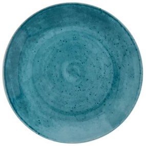 Essential Ocean 18 darabos Étkészlet, Brandani, porcelán, kék