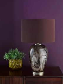 Dar Lighting glamour modern asztali lámpa egas barna darega4229
