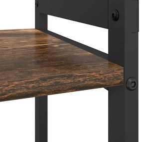 Könyvszekrény Füstölt tölgy 80 x 30 x 48.5 cm Faanyag