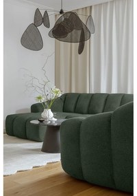 Sötétzöld sarokkanapé (jobb oldali-U alakú) Shell – Miuform