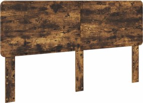 vidaXL Fejtámla Füstölt tölgy 180 cm Faanyag