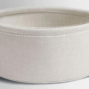 COLETTE kerek tárolóasztal, 45x50cm, szürke/fehér Vasagle