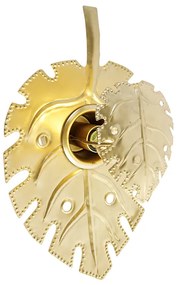 Design fali lámpa antik arany - Carballo