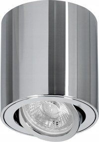 Falra szerelhető halogén lámpatest GU10 Spot Led Króm