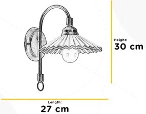ONLI - Fali lámpa ROSINA 1xE14/6W/230V