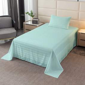 Hotel ágyneműhuzat mikroszálas 140x240 cm és párnahuzat 50x70 cm JASMINE, Mentás Rögzítés: Bújtatós