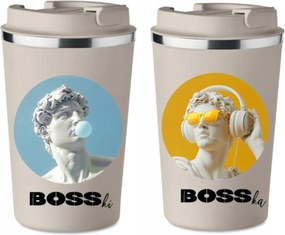 2 db-os Termo Bögre Szett Prémium Isteni esküvői ajándék 350ml KT_107