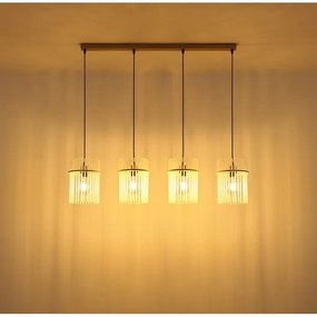 Globo 15698-4HB - Kábeles függeszték GORLEY 4xE27/60W/230V