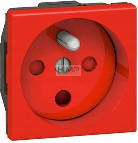 Mosaic Data Aljzat 2P+Z 16 A Piros Legrand