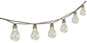 Globo 33694-10 - LED Napelemes dekoratív lánc 50xLED/0,06W/3,2V IP44