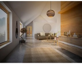 Ledvance - Csillár zsinóron DECOR CARDBOARD 1xE27/15W/230V átm. 26 cm