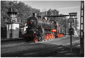 Poszterek 155x105 Gőzmozdony Mozdony