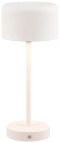 Fehér LED szabályozható asztali lámpa (magasság 30 cm) Jeff – Trio