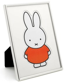 Ezüstszínű fém álló-fali képkeret 15x20 cm Miffy – Zilverstad