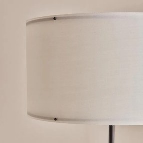 Állólámpa AYD 1xE27/40W/230V barna/fehér