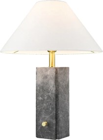 Cosmolight ORLEANS T01487BR-WH Asztali lámpa 1x40W/E27 ip20