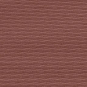barna kihúzható oldalsó napellenző 140 x 300 cm