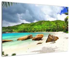 Kép - Takamaka, Seychelles (90x60 cm)