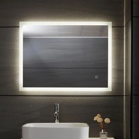 AQUAMARIN Fürdőszobatükör LED 100 x 60 cm