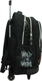 Pókember Evergreen prémium gurulós iskolatáska, táska 42 cm