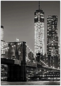 Poszterek A4 Pion New York Manhattan híd
