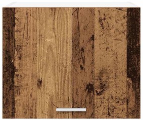 Függő szekrény Riga Régi fa és fehér 50 x 31 x 40 cm Faanyag