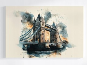 Poszter Város London Tower Bridge Híd Építészet 60x40