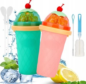 Fagylaltkészítő Bögre Slushy Sorbet Slushy Fagyasztott Kempingezéshez, Piknikhez