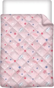 Disney Lilo és Stitch, A csillagkutya Angel Hug steppelt ágytakaró, paplan 140x200cm