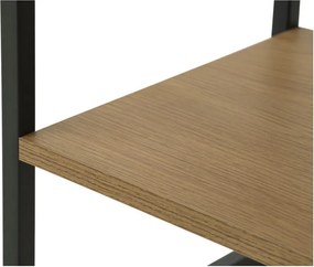 Tárolóasztal tölgyfa dekorral 30x40 cm Cesura – Unique Furniture