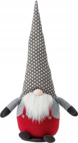 Livarno Home XXL-es dekorációs törpe figura, szürke színű