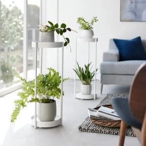 Fém virágtartó állvány (magasság 70 cm) Tower – YAMAZAKI