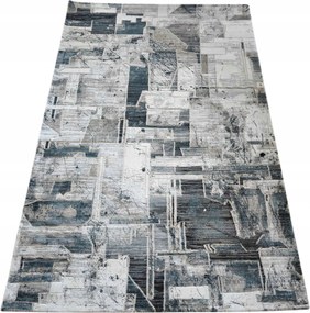 Nappali szőnyeg 160x230cm, loft mintás, plüss sörtékkel, szuper minőség