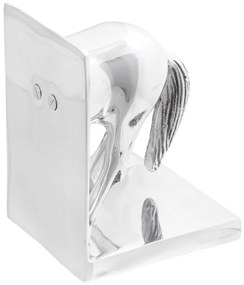 Könyvtámaszok 2 db Ezüst 11x14x25 cm Alumínium Ló