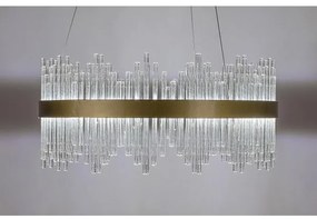 Rabalux 72227 - LED Csillár zsinóron MABEL LED/36W/230V 3000/4000/6000K arany