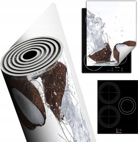 Tűzhelyvédő Szőnyeg Asztali Dekoráció 40x52 fehér kókusz