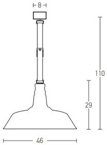 Zambelis 22225 - Csillár zsinóron 1xE27/40W/230V