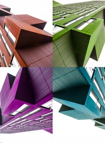 Poszter 68x98cm Régi adótorony, színes, Assaf Frank