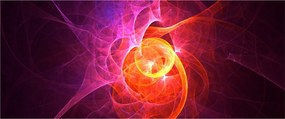 Modern absztrakt kép (120x50 cm)