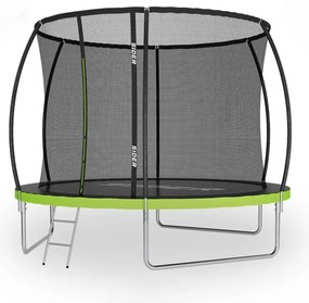 Kerti trambulin gyerekeknek SIDER 10FT  - Ø 312 CM belső hálóval és létrával