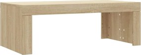 vidaXL sonoma tölgy színű szerelt fa dohányzóasztal 102 x 50 x 36 cm
