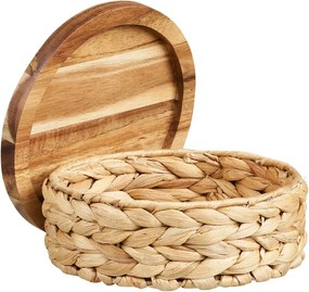 Vízijácint tárolókosár szett 3 db-os ø 30x15 cm Botofte – House Nordic