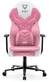 Diablo X-Gamer 2.0 Gamer szék Átlagos méret: Marshmallow Pink, Rózsaszín